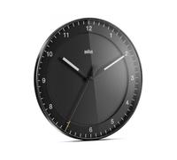 Braun Horloge murale BC17DCF radiopilotée 30 x 30 x 4,2 cm Noir