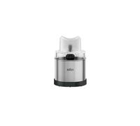 Braun MQ 60 Accessoires EasyClick pour mixeur plongeant Braun MQ 3 et MQ 5, hachoir de 350 ml en acier inoxydable