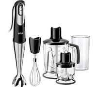 Braun MultiQuick 7 MQ 7045X 1,25 L Mélangeur par immersion 1000 W Noir, Acier inoxydable