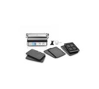 Braun MultiGrill 9 CG 9047, Appareil Panini Électrique avec Plaques de Grillage, Cuisson, Gaufres, 2 Thermostats Indépendants, 3 Positions Cuisson, Plaques Lavables au Lave-Vaisselle, 2000W, Noir/Inox