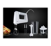 Braun HM 3135 WH Batteur à main 500 W Gris, Blanc