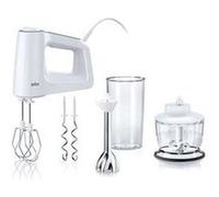 Braun Batteur et mixeur plongeant MultiMix 3 HM3137WH 500 Watt Blanc