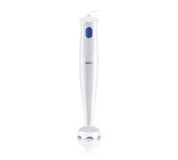 Braun MultiQuick 1 Mixeur à Main MQ10.000P, Mixeur Léger avec Technologie EasyTwist, Une Vitesse, 450W, Blanc