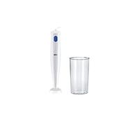Braun Mixeur plongeant MultiQuick 1 450W 1 vitesse Anti‑éclaboussures Verre doseur 600 ml Blanc