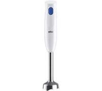 Braun Multiquick 1 MQ10.001M WH - Mixeur à main - 450 Watt - blanc/bleu Blanc G