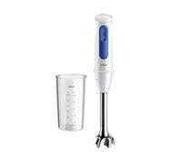Braun MultiQuick 3 MQ30.001M Minipimer avec technologie PowerBell VPlus, 2 vitesses + Turbo, système EasyClick Plus pour accessoires, technologie anti-éclaboussures, gobelet de 600 ml, 900 W, blanc