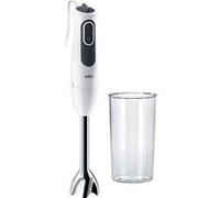 Braun Multiquick 3 Vario MQ 3100 WH Smoothie+ - Mixeur à main - 750 Watt - blanc/gris Blanc G