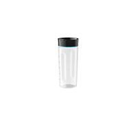 Braun MultiQuick 5 Vario Fit Gourde de sport avec couvercle - Gobelet à smoothie pour les déplacements, passe au lave-vaisselle, 600 ml, noir/bleu