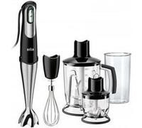 Braun Multiquick 7 MQ745 Aperitive - Mixeur à main - 750 Watt - noir premium/inox Silver, Couleur: Gris G