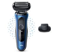 Braun Series 6 61-B1200s Rasoir à grille Tondeuse Noir, Bleu