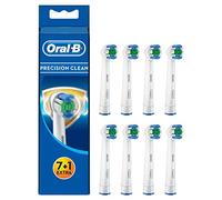 Braun Oral-B 4210201207467 Oral-B Precision Clean Lot de 8 brossettes anti-bactériennes anti-bactéries