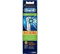 Braun Oral-B Aufsteckbürsten Cross Action 8er + 2