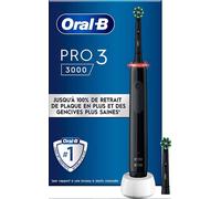 Braun Oral-B Pro 3 3000 Crossaction Black Edition - Brosse A Dents À Dents Électrique