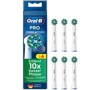 Braun Oral-B Pro Cross Action brossettes de rechange pack de 6, Tête brosse à dent électrique