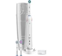 Braun Oral-B Smart 5100S White - Adulte - Brosse à dents rotative vibrante - 10500 mouvements par minute - Soin quotidien - Soin des gencives - Blanc - 4 x 30 sec