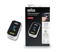 Braun YK-81CEU oxymètre de pouls Noir, Acier inoxydable, Pulse oxymètre