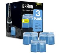 Braun - Pack de 3 Recharges de Liquide Nettoyant pour Système Clean & Renew - CCR3
