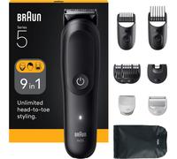 Braun Personal Care AIO5540 Series 5 All-In-One Style Kit Bodygroomer (rasoir pour poils corporels) Noir mat