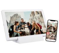 Braun Phototechnik DigiFrame 1011 WiFi mobil Cadre photo numérique 25.7 cm 10.1 pouces CEE: C (A - G) 1280 x 800 Pixel 16 GB blanc