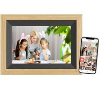 Braun Phototechnik DigiFrame 10B WiFi Cadre photo numérique Wi-Fi 25.7 cm 10.1 pouces CEE: C (A - G) 1280 x 800 Pixel 32 GB hêtre
