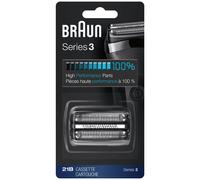 Braun Pièce De Rechange 21b Noire Pour Rasoir - Compatible Avec Les Rasoirs Series 3
