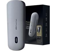 BRAUN PowerCase Étui de recharge de voyage pour rasoir - Argenté - Compatible avec les Rasoirs Électriques Series 9 et Series 8
