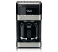 Braun PurAroma 7 KF 7120 - Cafetière - 12 tasses - inox/noir