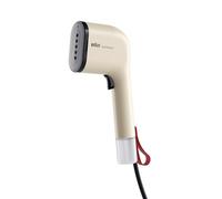 Braun QuickStyle 3, Défroisseur Vapeur Compact et Léger à Chauffage Rapide, Vapeur 20g/min, Réservoir Amovible de 70ml, Sac Résistant à la Chaleur, 1100W, Beige (GS3012BG)