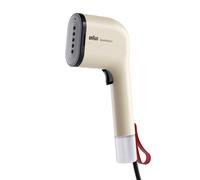 Braun QuickStyle 3, Défroisseur Vapeur Compact et Léger à Chauffage Rapide, Vapeur 20g/min, Réservoir Amovible de 70ml, Sac Résistant à la Chaleur, 1100W, Beige (GS3012BG)
