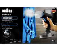 Braun QuickStyle 5 GS5031BL Défroisseur vapeur Dual FreeGlide 3D Technologie FastSteam Défroissage puissant
