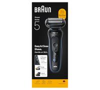 Braun Rasoir électrique Series 5 52-B1650S Wet&Dry Bleu avec tondeuse