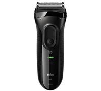 BRAUN Rasoir Electrique A Barbe Homme Series 3 Pro Skin 3020s, Noir, Etanche Et Sans Fil, Grille Rechargeable, Tête De Précision Pour Rasage Du Visage Efficace, Tondeuse Intégrée