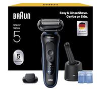 Rasoir électrique Braun Series 5 52-B7200cc Noir Bleu et Noir H