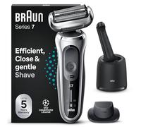 Rasoir électrique series 7 71-s7200cc Braun - avec tondeuse de précision & centre smartcare - argent N/A G