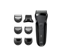 Braun Series 3 81702942 rasoir pour homme Rasoir à grille Tondeuse Noir, Vert