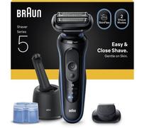 Rasoir électrique Braun Series 5 52-B7200cc Noir Bleu et Noir H