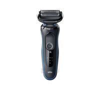 Braun Rasoir Electrique Pour Homme Series 5 51-B1820s, Etanche, Accessoires Tondeuse De Précision, Tondeuse À Barbe, Brosse De Nettoyage, Rasoir À Grille Sans Fil Et EasyClean, Bleu