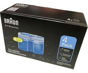 Braun recharges 3 en 1 pour centre de nettoyage SmartCare, nettoyage dix fois mieux que l'eau, formule 3 en 1 avec parfum frais de citron pour un nettoyage hygiénique