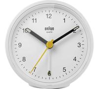 Braun Reflex BC12 - Réveil - rond - quartz - bureau - blanc