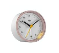 BRAUN Réveil à quartz BC12PW rose/blanc