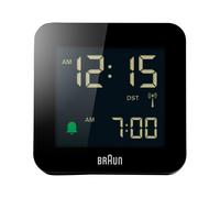 BRAUN Réveil numérique BC09B-DCF (noir)