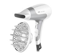 Braun Satin Hair 5 PowerPerfection Sèche-cheveux avec fonction ionique 5 HD 585 Gris, Blanc