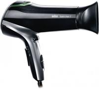 Braun Satin Hair 7 - HD 710 Solo Sèche-cheveux | noir | 2.200 watts | technologie IONTEC | Répartition uniforme de la chaleur | évite la surchauffe