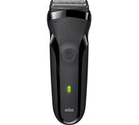BRAUN Series 3-300s Rasoir sans fil noir Onpack avec trousse de toilette et étui de voyage