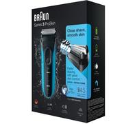 Braun Series 3 3010 wet & dry Foil Shaver Tondeuse Noir, Bleu Rasoir Pour Homme