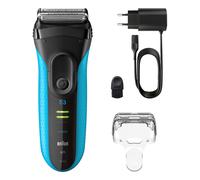 Braun Series 3 3040s Rasoir à grille Tondeuse Noir, Bleu