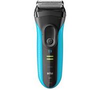 Braun Series 3 3040s - Rasoir - sans fil - noir/bleu eloxal zwart, blauw G