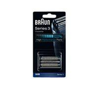 Braun Series 3 32B - Tête et lame de rechange - pour rasoir - noir - pour Braun cruZer5 Clean Shave; cruZer6 clean shave; Series 3 300, 310, 320, 340, 350cc