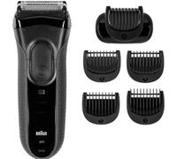 Braun Series 3 Rasoir électrique Tondeuse à barbe Sabots Wet&Dry 45 Système de rasage tout-en-un Rasage efficace