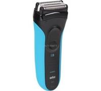 Braun Series 3 Shave&Style 3010BT Rasoir à grille Tondeuse Noir, Bleu